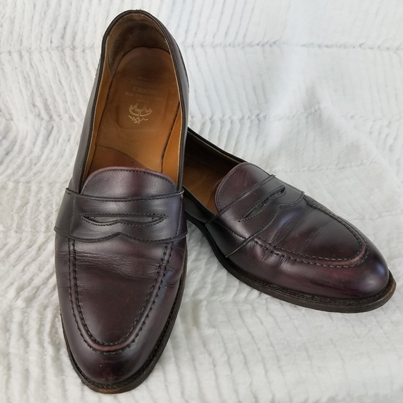 alden low vamp loafer